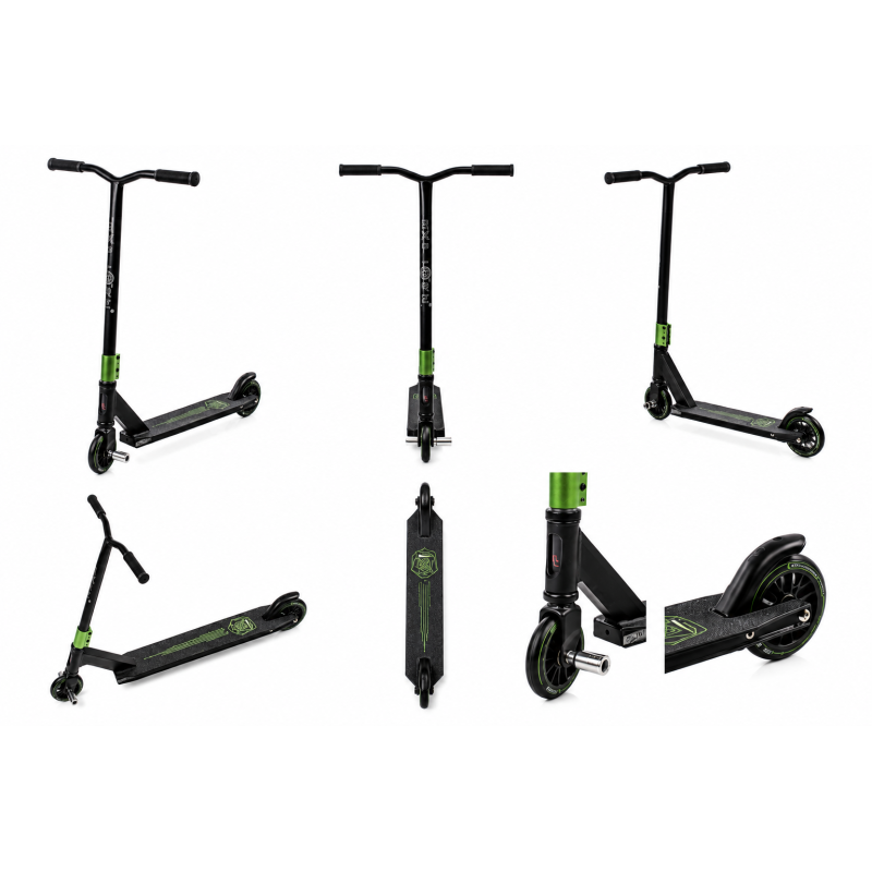 Трюковий самокат Explore Flubber HIC Green 110 мм, зелений