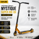 Трюковий самокат Explore MYSTIQUE SUPER HIC OX чорно-золотий