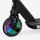 Трюковий самокат Best Scooter WARRIOR чорний з колесами хамелеон