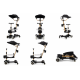 Дитячий самокат Maraton 4in1 8028 Black Чорний