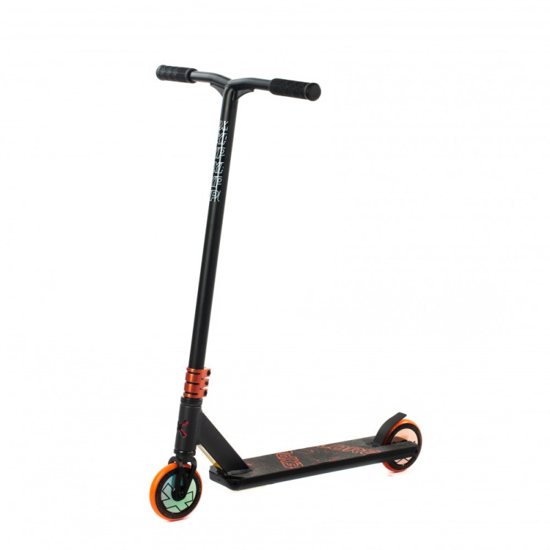 Трюковий самокат Explore LEADER DELUXE Black Orange