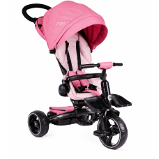 Триколісний велосипед Crosser Rosa T600 Pink з батьківською ручкою