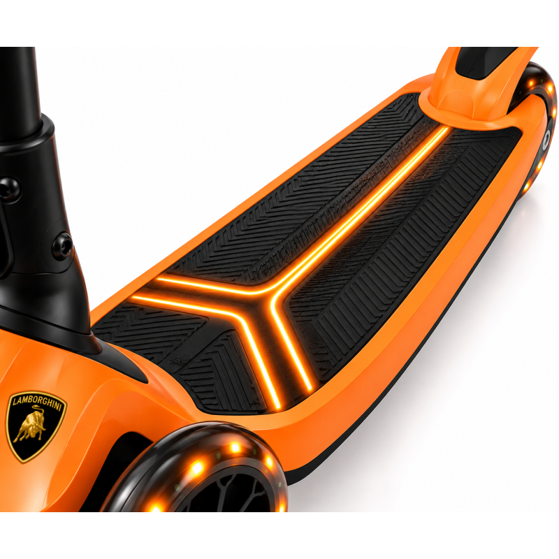 Дитячий триколісний самокат Lamborghini L3-00302 помаранчевий