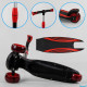 Самокат триколісний Maraton Golf B Red-Black 