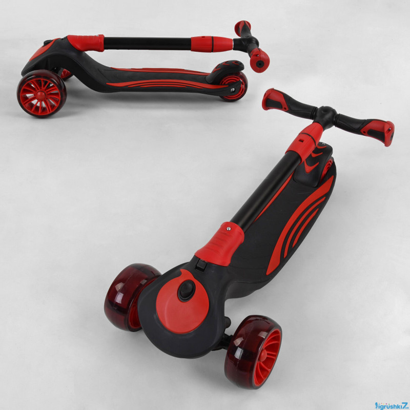 Самокат триколісний Maraton Golf B Red-Black 
