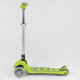 Самокат триколісний Best Scooter, ЗЕЛЕНИЙ, складаний алюмінієвий кермо (SC-1328) 