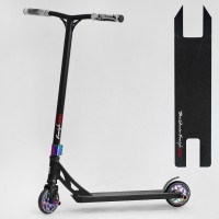 Самокат трюковий Best Scooter Freestyle Black Hologram