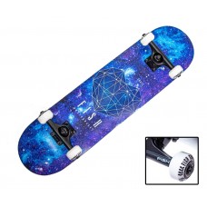 СКЕЙТБОРД ДЕРЕВ'ЯНИЙ ВІД FISH SKATEBOARD  "Heart Blue"