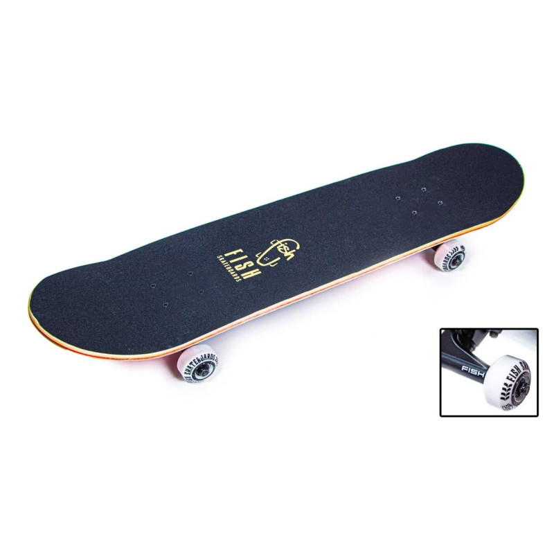 СКЕЙТБОРД ДЕРЕВ'ЯНИЙ ВІД FISH SKATEBOARD 