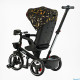 Велосипед триколісний з батьківською ручкою Best Trike   "Marco"  Black-Gold
