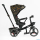 Велосипед триколісний з батьківською ручкою Best Trike   "Marco"  Black-Gold
