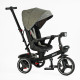 Велосипед триколісний з батьківською ручкою Best Trike "Marco" Grey