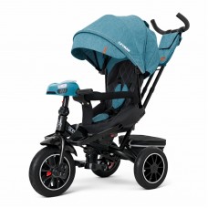 Велосипед триколісний TILLY CAYMAN з пультом і посильоною рамою T-381/7 Бірюзовий льон