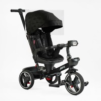 Велосипед триколісний з батьківською ручкою Best Trike "Marco" Black