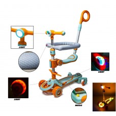 Самокат 5 в 1 CITY LINE Baby Care 388