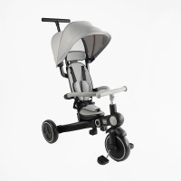 Велосипед-трансформер 3-х кол. BS-12-707 Best Trike   4 в 1 чорно-сірий