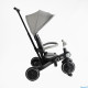 Велосипед-трансформер 3-х кол. BS-12-707 Best Trike   4 в 1 чорно-сірий