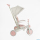 Велосипед-трансформер 3-х кільк. BS-12-707 Best Trike 4 в1 біло-рожевий