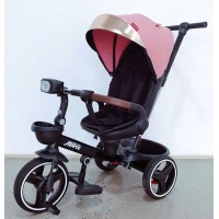 Велосипед триколісний з батьківською ручкою Best Trike "Marco" Pink (рожевий)