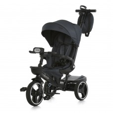 Триколісний велосипед El Camino VECTOR ME 1162-1 Dark Gray з батьківською ручкою та реверсивним сидінням від 6 місяців до 5 років