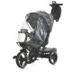 Триколісний велосипед El Camino VECTOR ME 1162-1 Dark Gray з батьківською ручкою та реверсивним сидінням від 6 місяців до 5 років
