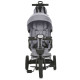 Триколісний велосипед El Camino VECTOR ME 1162-1 Black з батьківською ручкою, сидінням 360° та Bluetooth від 6 місяців до 5 років