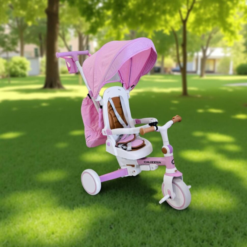 Біговел Tri-cycle 6in1 Cruiser Milano 002 рожевий