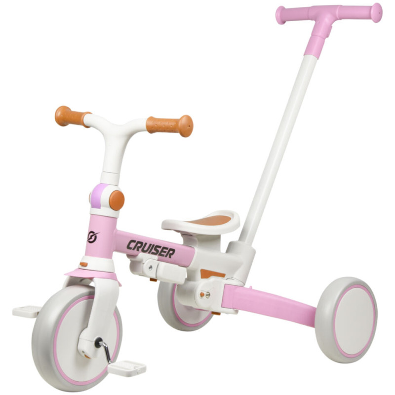 Біговел Tri-cycle 6in1 Cruiser Milano 002 рожевий
