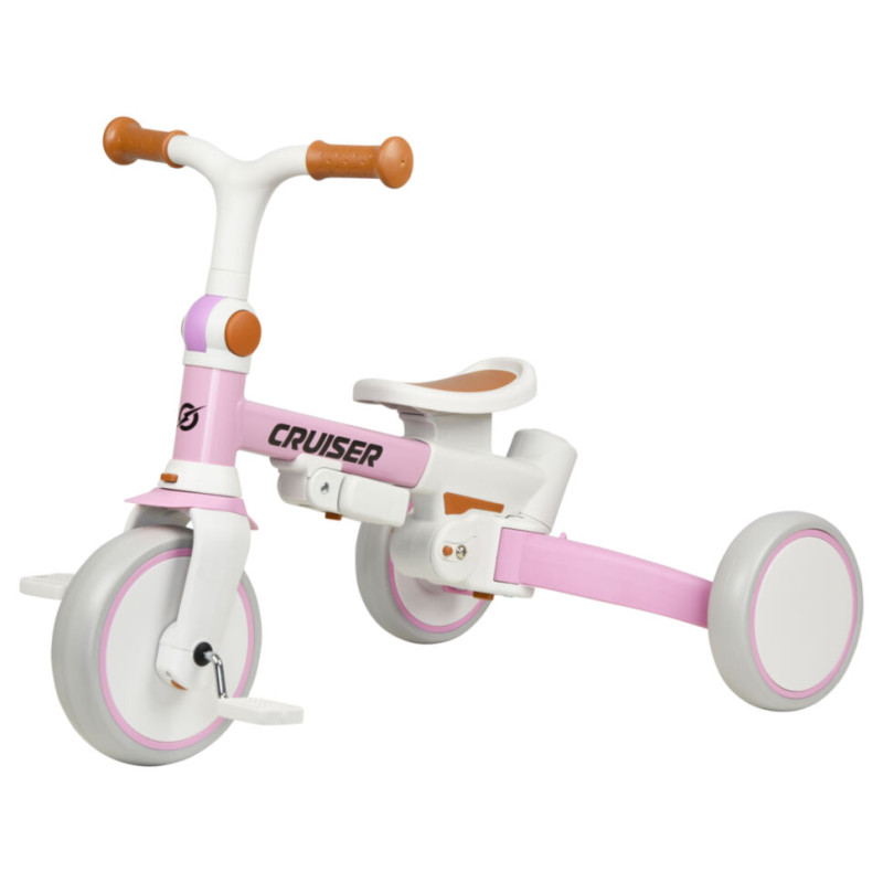 Біговел Tri-cycle 6in1 Cruiser Milano 002 рожевий