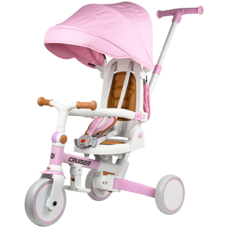 Біговел Tri-cycle 6in1 Cruiser Milano 002 рожевий