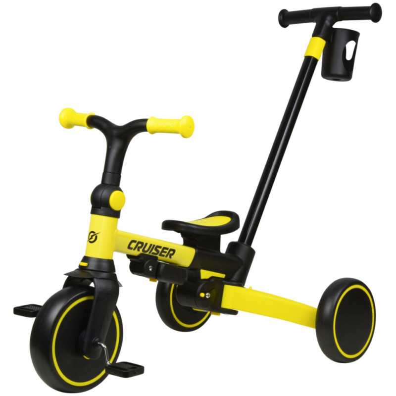 Біговел Tri-cycle 6in1 Cruiser Milano 002 жовтий
