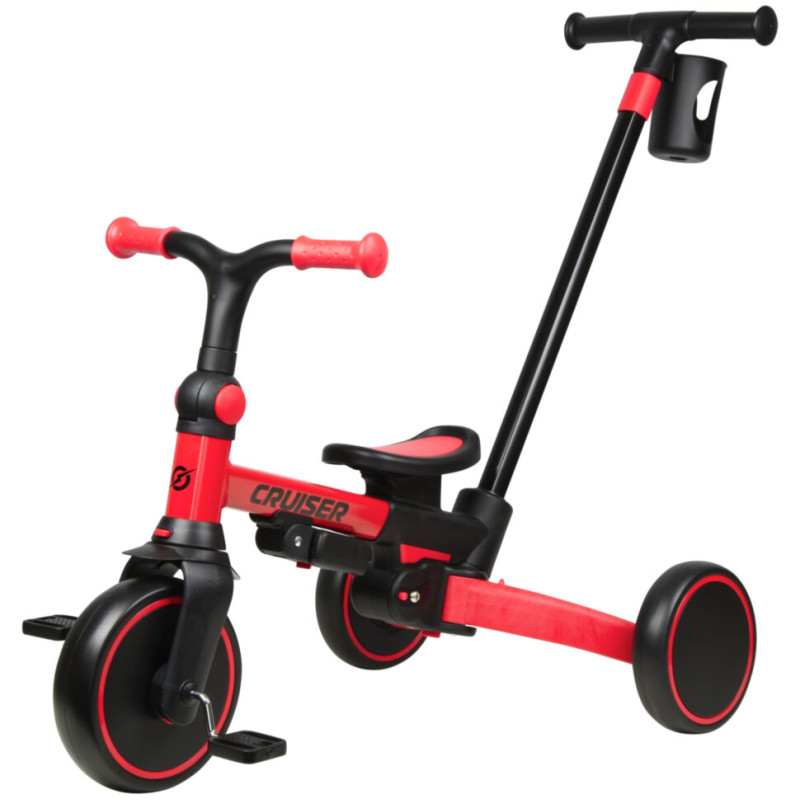 Біговел Tri-cycle 6in1 Cruiser Milano 002 червоний