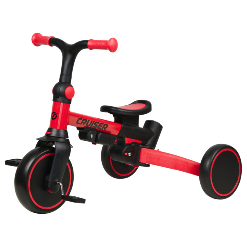 Біговел Tri-cycle 6in1 Cruiser Milano 002 червоний