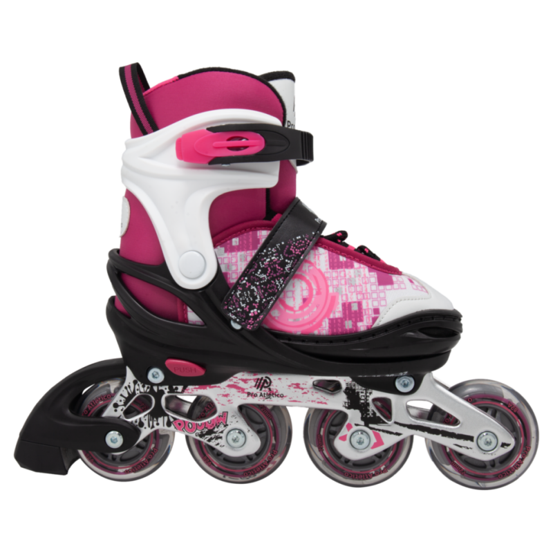 Ролики 2in1 Pro Atletico M (34-37) pink