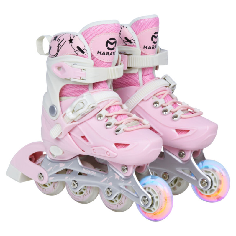 Набір Ролики Vega S(31-34) Pink