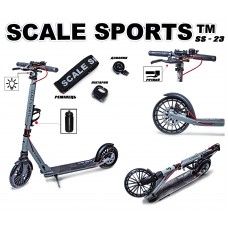 Двоколісний самокат Scale Sports SS-23 сірий