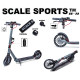 Двоколісний самокат Scale Sports SS-23 сірий