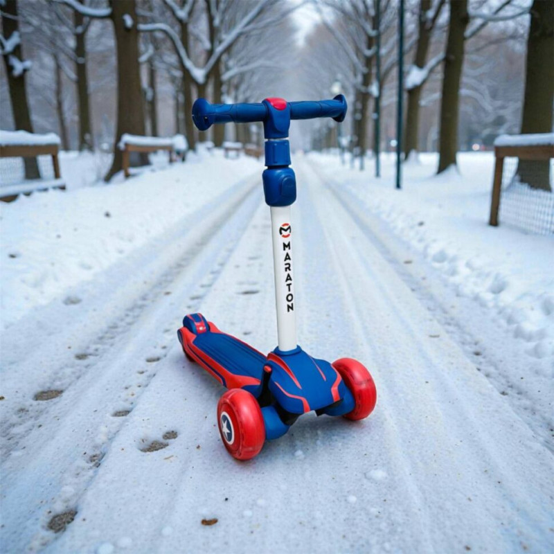 Самокат-беговел 2 в 1 Maraton Flex red-blue