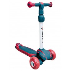 Cамокат триколісний Maraton Global red-green