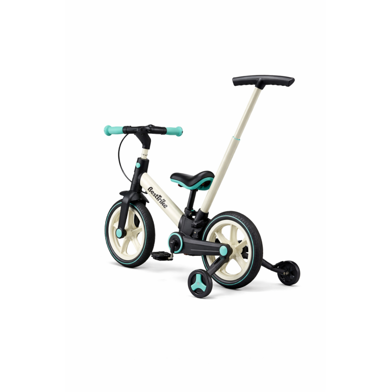 Велосипед-біговел-трансформер Best Trike біло-бірюзовий