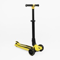 Купить Самокат триколісний Lamborghini жовтий зі світними колесами (2–8 років)